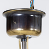 TAKLAMPA / BILJARDLAMPA, mässing & glas, 1900-/2000-tal