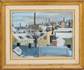 HARRY CARLSSON (1913-1992), olja på duk, uppklistrad på pannå, signerad och daterad 1951