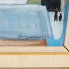 HARRY CARLSSON (1913-1992), olja på duk, uppklistrad på pannå, signerad och daterad 1951