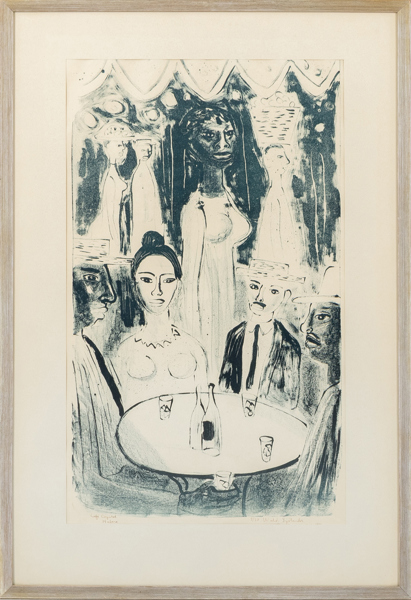 WALDEMAR SJÖLANDER (1908-1988), litografi, signerad och numrerad 5/30