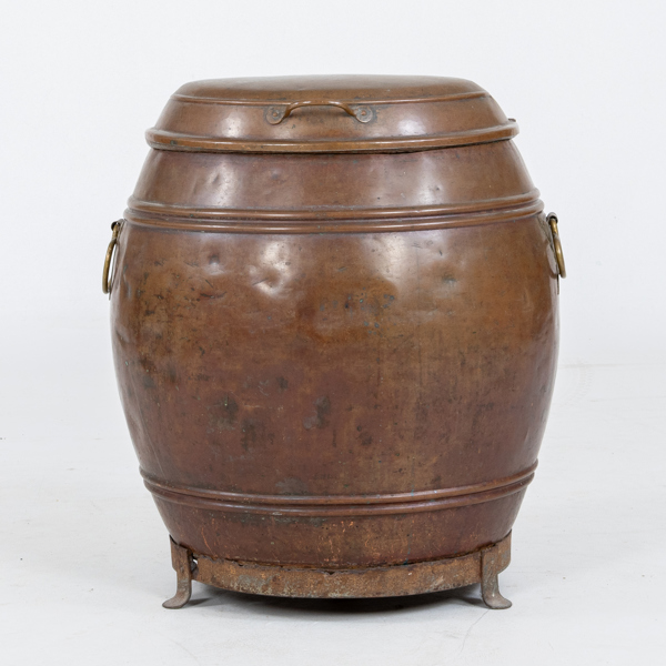 VATTENTUNNA, koppar, 1800-/1900-tal