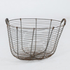 POTATISKORG, metall, 1800-/1900-tal