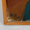 GÖSTA ASP (1910-1986), olja på duk, uppklistrad på pannå, monogramsignerad