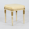TABURETT, målad, 1800-tal