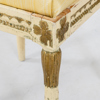 TABURETT, målad, 1800-tal