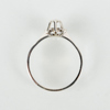 RING, 18k vitguld, med diamant