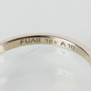 RING, 18k vitguld, FUAB, 1975