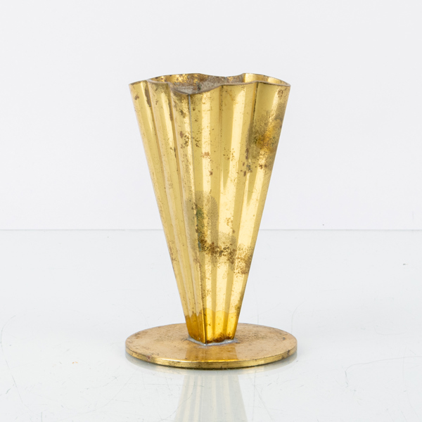 GUNNAR ANDER, vas, mässing, Ystad Metall, 1900-talets mitt