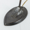 BORDSLAMPA, jugend, patinerad metall, 1900-talets första hälft
