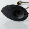 BORDSLAMPA, jugend, patinerad metall, 1900-talets första hälft