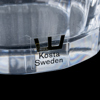 ELIS BERGH, 8 st grogglas, "Karlberg", Kosta