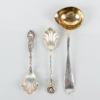 KOMPOTTSKEDAR, 3 st, silver