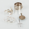 SAMLING SILVERSMYCKEN, bla sterlingsilver, 1900-/2000-tal