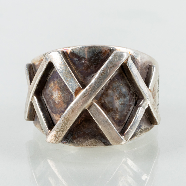 EFVA ATTLING, ring, silver, Stockholm