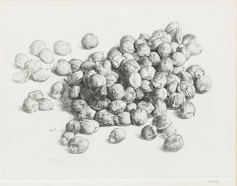 FOLKE GULLBY (1912-1982), etsning, signerad, 1975