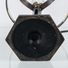 BORDSLAMPA, patinerad metall, 1900-talets första hälft