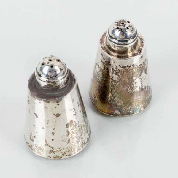STRÖRE, 1 par, sterlingsilver, LHM, Mexico, 1900-tal