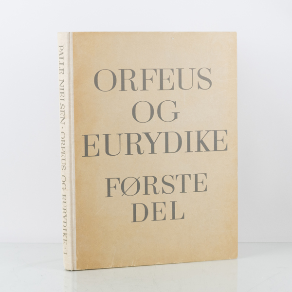 PALLE NIELSEN, vol 1, 53 linoleumsnitt, "Orfeus og Eurydike", Hans Reitzel 1959