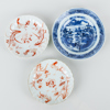 SKÅLFAT, 3 st, porslin, Kina, Qianlong (1736-1795)