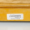BORDSPENDYL, mässing, W Tod, Göteborg, sannolikt 1900-talets mitt
