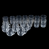 PUNSCHMUGGAR OCH STARKVINSGLAS, 18 del, glas, 1800-tal