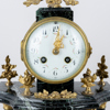 BORDSPENDYL, mässing och marmor, 1800-tal