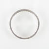 RING, 18k vitguld, halvallians, med briljantslipade diamanter