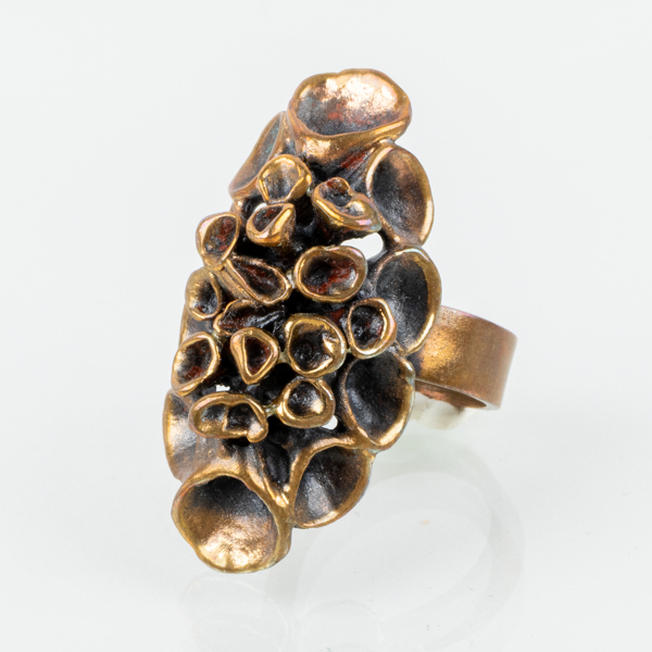 HANNU IKONEN, ring, brons, Valo Koru, Finland