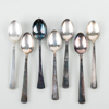MOCKASKEDAR, 7 st, silver, GAB, Stockholm 1969