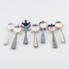 MOCKASKEDAR, 7 st, silver, GAB, Stockholm 1969