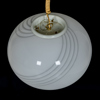 TAKLAMPA, glas, möjligen Murano, Italien, 1900-talets andra hälft