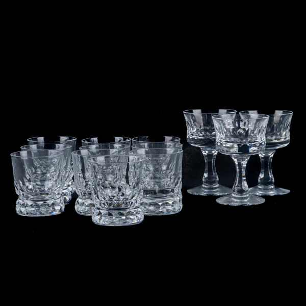 GÖRAN WÄRFF, 13 del servisglas, "Prince", Kosta
