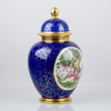 LOCKURNA, porslin, Bavaria, 1900-talets mitt
