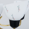 TAKLAMPA, mässing, 1950-/60-tal