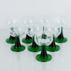 VITVINSREMMARE, 8 st, glas, 1900-/2000-tal