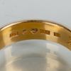 RING, 18k guld och vitguld, ECE 1966