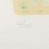 GUSTAV RUDBERG (1915-2001), färglitografi, signerad och numrerad 12/360