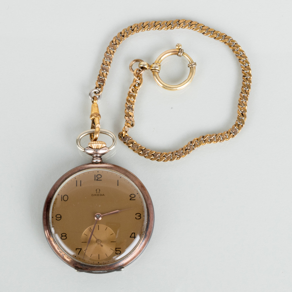 OMEGA, fickur, silver, 1920-/30-tal