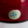 FAT OCH KRYDDBURKAR, 6 del, rött och grönt glas, bla Reijmyre glasbruk, 1900-talets andra hälft