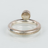 RING, sterlingsilver, med odlad pärla, 1900-/2000-tal