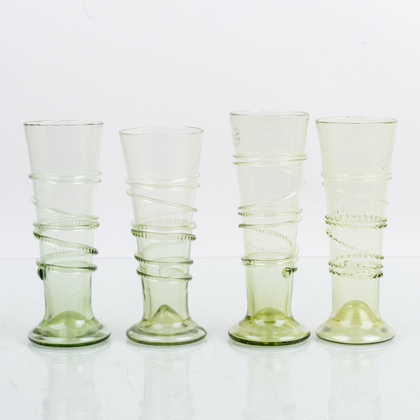 PÄLAGLAS, 4 st, Replica Historic Glas, 1900-/2000-tal