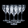 BERTIL VALLIEN, 6 st vitvinsglas, "Chateau", Kosta Boda