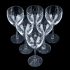 BERTIL VALLIEN, 6 st vitvinsglas, "Chateau", Kosta Boda