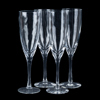 BERTIL VALLIEN, 4 st champagneglas, "Chateau", Kosta Boda
