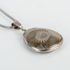 HALSKEDJOR OCH HÄNGE, 5 del, silver, 1900-/2000-tal