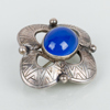 SAMLING SILVERSMYCKEN, bla manschettknappar, armband och halskedja, 1900-/2000-tal