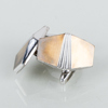 SAMLING SILVERSMYCKEN, bla manschettknappar, armband och halskedja, 1900-/2000-tal