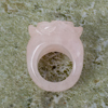 RING, rosenkvarts, 1900-/2000-tal