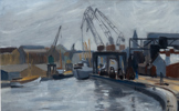 GUSTAV ADOLF FAHLE (1906-1989), olja på duk, signerad och daterad 1963