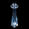 ASTA STRÖMBERG, ljusstake, glas, Strömbergshyttan